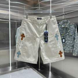 Picture of Chrome Hearts Jeans Short _SKUChromeHeartsM-2XLhgntx178802